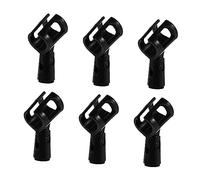 Didiseaon 6pcs H-shaped Mic Stand Mic Tie Clips for Microphone Clip Holder for Stand Wire