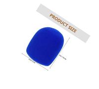 Didiseaon 6pcs Handheld Stage Microphone Windscreen Covers Thickened Sponge Mic Sleeves for Conference Ktv Performance News Interview Wind Noise Reduction Heat Dissipation Fit