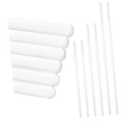 Didiseaon 6pcs High Borosilicate Glass Stir Sticks Round Ends Laboratory Stirring Rods Chemical Resistant Smooth Surface for Science Experiments and Biochemical Mixing