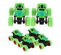 Didiseaon 6pcs Inertia Off Road Vehicle for Pull Back Friction Powered Cars with Realistic Design Outdoor Play Birthday Party Favor
