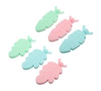 Didiseaon 6Pcs Parrot Cage Perches Set Chewing Sticks for Claw and Beak Care, Small to Medium Bird Stand Platform in Sakura Pink, Ice Blue and Mint Green for Cage Accessories