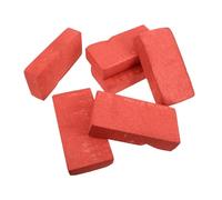 Didiseaon 6pcs Red Miniature Foam Bricks Lightweight Fake Brick Blocks for Stage Performance Movie Props Magician Tricks Halloween Comedy Gimmicks