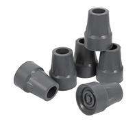 Didiseaon 6pcs Rubber Crutch Tips Replacement Feet Covers Lightweight and Easy to Install Anti-Slip Rubber Feet for Walking Sticks with 22mm Hole Diameter Suitable for Outdoor Activities