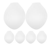 Didiseaon 6pcs 's Underwear Insert Bulge Enhancing Cup for Athletic Support Swimwear Trunks Shorts Front Pad Bulge Sponge White