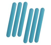 Didiseaon 6Pcs Silicone Slap Bracelets for Wristbands Fun Party Favors for Birthdays Arts Crafts Supplies for Boys
