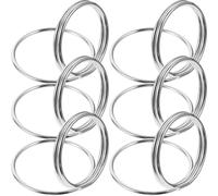 Didiseaon 6pcs Silver Metal Memo Note Holders with Base, Sturdy Desk Memo Clip Stands Not Easy to Fade Or Damage, for Displaying Your Photos Or Table Place Cards