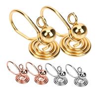 Didiseaon 6pcs Stainless Steel Clip on Earrings for Women Non-pierced Ear Cuffs Suitable for Keloid Scar Daily Life Comfortable Classic Stylish Accessories