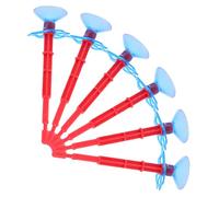 Didiseaon 6pcs Suction Cup Spider Thrilling Outdoor Fun for Wall Sticking Design for Parties Group Play Includes Engaging Launcher and Multiple Accessories