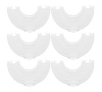 Didiseaon 6PCS U-Shaped Brush Heads, Kids Silicone Toothbrush Replacement