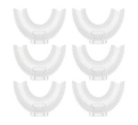 Didiseaon 6PCS U-Shaped Brush Heads, Kids Silicone Toothbrush Replacement