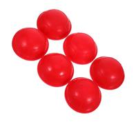 Didiseaon 6pcs Vacuum Cupping Silicone Cups Massage Kit for Facial Body Use Portable Red