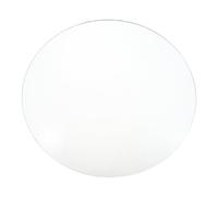 Didiseaon 7" Dome Clock Glass Cover round Convex High Transparency Glass Classic Versatile Design Dust Protection Effortless Clock Renewal Dome Setup Home Décor