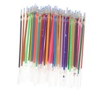 Didiseaon 72Pcs Gel Pen Refills Set Vibrant Ink Pen Refills for Home Office School for DIY Projects Writing Experience Premium Color Rendering