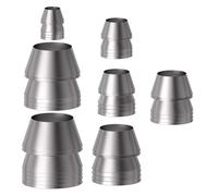Didiseaon 7pcs Iron Hammer Handle Wedges Silver Metal Splitting Wedges for Stronger Installation Support in Wooden Structures Practical Handle Fixing Accessory for Woodworkers