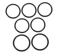 Didiseaon 7pcs Singing Bowl Mat Rubber Rings with Lightweight Silicone O-rings for Meditation and Spiritual Sound Healing