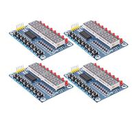 Didiseaon 8-Key LED Display Module with Digital Tube 4pcs Microcontroller Compatible with AVR for DIY Projects