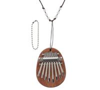 Didiseaon 8-note Mini Wooden Thumb Piano Kalimba Musical Instrument Finger Piano Toy for Boys and Girls and Beginners, Portable Hanging Decorative Music Toy