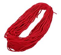 Didiseaon 80M Roll 5Mm Red Cotton Rope Handmade Tapestry Material DIY Craft Rope for Sewing and Clothesline Use