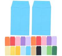 Didiseaon 80Pcs Colored Small Money Envelopes for Budgeting Practical Cash Saving Envelopes Paper Storage for Letters Seeds More