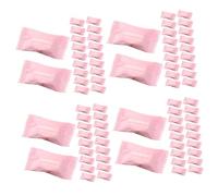 Didiseaon 80pcs Compressed Towel Cotton Disposable Face Towels for Travel Camping and Gym Quick-drying and Space-saving Pink Packaging