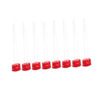 Didiseaon 8pcs Balance Stilts Outdoor Walking Bucket Cups for Coordination and Physical Fitness Development Red Plastic Balance Play Equipment for Family Adventure and Active Exploration