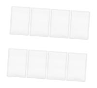 Didiseaon 8pcs Bamboo Fiber Dishcloth Washable Cleaning Sponge Scrub Sponge for Kitchen Dish Washing