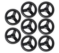 Didiseaon 8pcs Eva Non Swivel Stroller Wheels Replacement Casters for Boy Girl Chair Pram Stroller Wheel Attachment