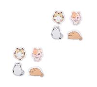 Didiseaon 8pcs Kitchen Scrub Sponge Adorable Wood Pulp Sponge Dish Cleaning for Washing Dishes Cleaning