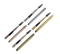 Didiseaon 8pcs Luxury Eyelash Curling Tool Makeup Brush Storage Tube for Home Professional Use