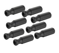 Didiseaon 8Pcs Octagonal Table Foosball Handles Ergonomic Anti-skid Grips Soccer Machine Accessories for Standard Tabletop Football Games