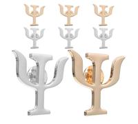 Didiseaon 8pcs Psychology Lapel Pins Fashion Brooches for Men's Suit Jackets Party Accessories Science Pin Badge for Shirt Sweater Coat