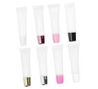 Didiseaon 8Pcs Refillable Lip Gloss Tube Durable Empty Lip Balm Bottles for Travel Multi Color Options