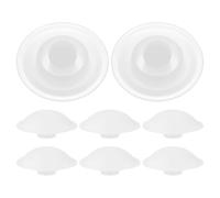 Didiseaon 8pcs Reusable Silicone Water Bottle Lid Plug, Leak Proof Stopper | 1'', Ensures Safe Drinking, Prevents Accidental Spills and Leaks from Your Travel Tumblers