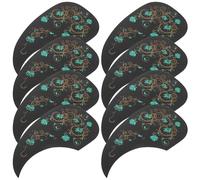 Didiseaon 8pcs Self-adhesive Acoustic Guitar Pickguard for Classical Guitars Scratch-resistant Water Drop Shaped Protector with Unique Decorative Design Easy to Install