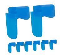 Didiseaon 8pcs Silicone Clarinet Thumb Supports Comfortable Finger Rests for Oboe and Clarinet Durable Instrument Accessories for Right Hand Playing