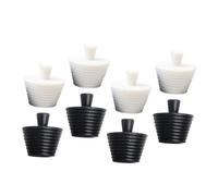 Didiseaon 8pcs Silicone Drain Plug for Bathtub Sink Wash Basin Leakproof Water Stopper Covers for Bathroom and Kitchen Drains