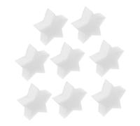 Didiseaon 8pcs Star-Shaped Oil Absorbing Pool Sponges Filter for Hot Tub and Swimming Pool Cleaning, Pentagonal Bath Sponge Removes Surface Scum and Residue