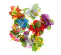 Didiseaon 8pcs Tropical Flower Hair Clips for Women Hibiscus Barrette Pink Purple Orange White Blue Yellow Red Bridal Beach Parties and Daily Wear