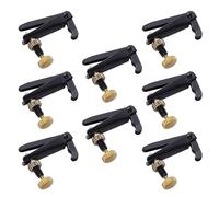 Didiseaon 8pcs Violin Fine Tuner Metal String Adjusters Accessories for Violin Instrument Tuning Tools