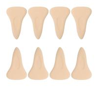 Didiseaon 8pcs Women Private Pads for Swimming and Public Pools, Reusable Sponge Material with Secure Adhesion and Easy Application, Invisible Beige Underwear Inserts for Female Swimmers