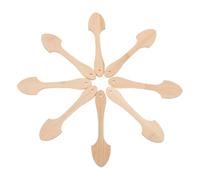 Didiseaon 8pcs Wooden Fan Sticks with Wood Handles for Fan Making Chinese Style Antique Bamboo Material Easy to Store Without Burr Crafting Accessory