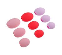 Didiseaon 9 Pack Makeup Brush Covers Silicone Brush Protectors Tidy Clean Travel-friendly Multi-color Options