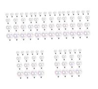 Didiseaon 90 Pcs Christmas Balls Christmas Ball Pendant Iridescent Ornaments s Booze s Empty Baubles Plastic Clear Ornament s Tree Decor Glass Disc