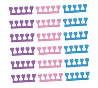 Didiseaon 90pcs Heart-shaped Eva Toe Separators for Nail Art Soft and Comfortable Pedicure Tool for Nail Polish Application and Toe Spacing Pink