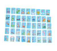Didiseaon 90Pcs Thai Language Alphabet Flash Cards for Educational Vocabulary Building Tool Lightweight Learning Cards for Preschool Home and School Use