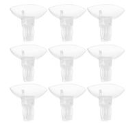 Didiseaon 9pcs Aquarium Suction Cup Tubes Clips Tubing Clamp Easy Installation Prevents Loosening Sturdy Pvc Material for Fish Tank Water Pipe Fixing in Aquariums