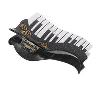 Didiseaon Acetate Music Note Hair Claw Clip for Music Lovers - Unique Wave Piano Design Decorative French Hair Clip for Festivals and Everyday Styling