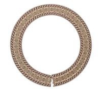 Didiseaon Acoustic Guitar Sound Hole Ring Sticker 92mm Inner Diameter round Solid Veneer Guitar Rosette Accessory Won't Damage Or Affect Sound Suitable for Acoustic Classical