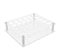 Didiseaon Acrylic Lipstick Organizer Holder Slots Cosmetic Display Box with Reinforced Base Capacity Lip Balm Holder for Vanity Perfume Rack and Makeup Brushes Storage Stylish Minimalist