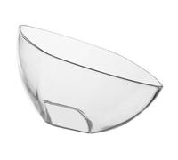 Didiseaon Acrylic Salad Bowl Medium Square Decorative Yogurt Fruit Dessert Serving Bowl Multi-use Food Container for Home Snacks Ice Cream